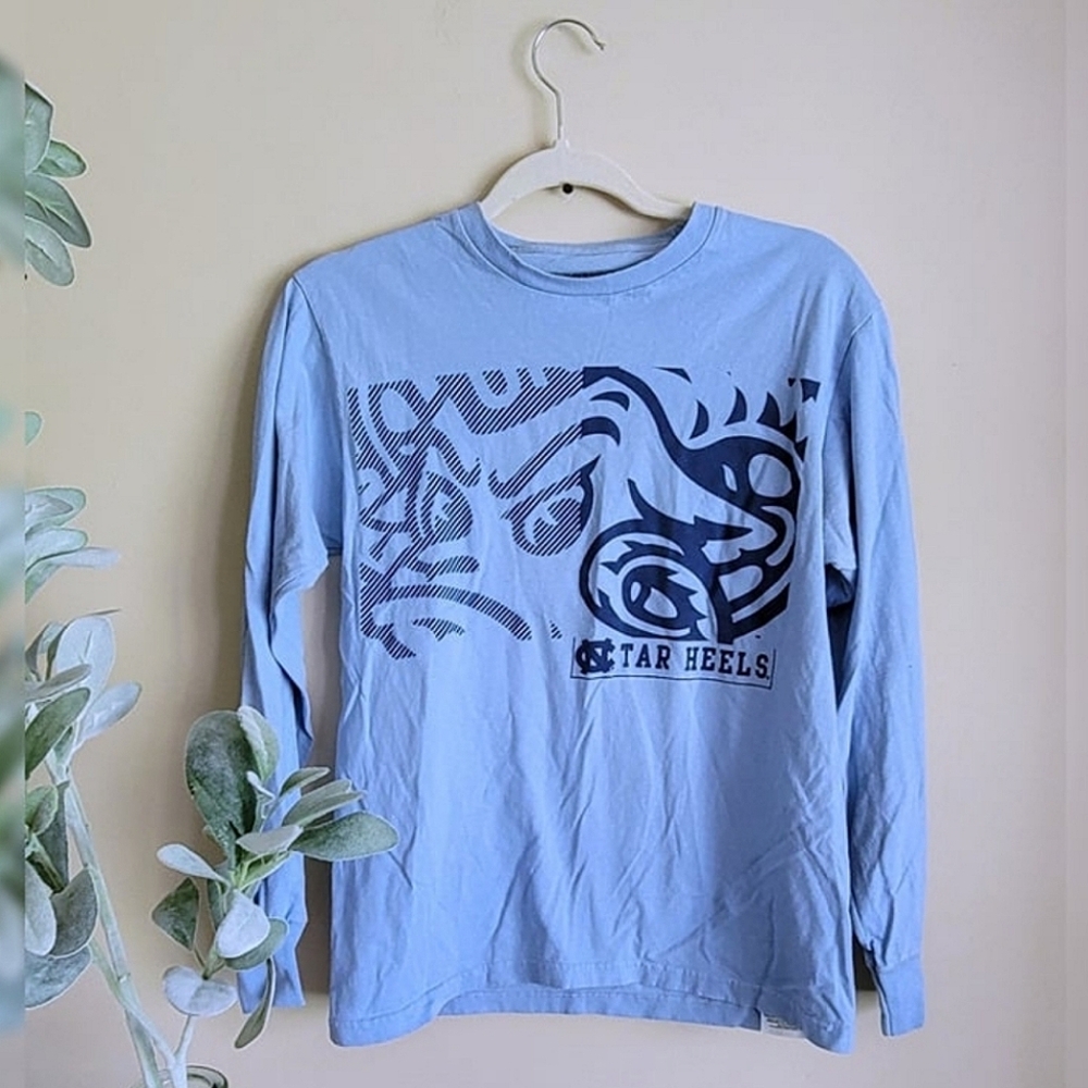 Section 101 Sportswear UNC Long Sleeve Tee (S) Mascot Logo
